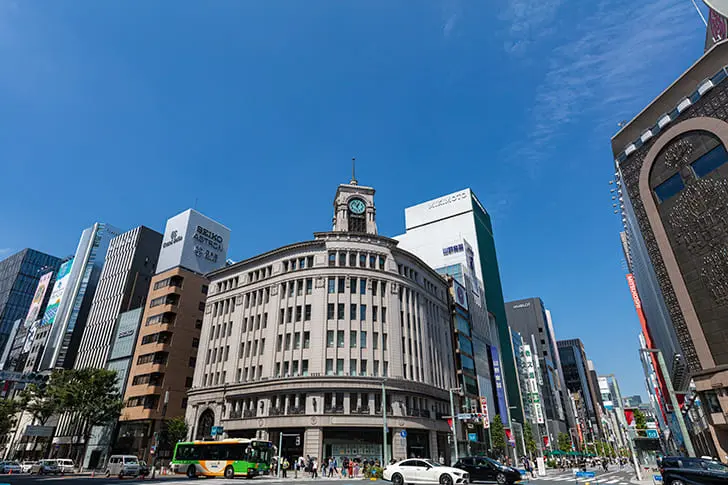 銀座四丁目