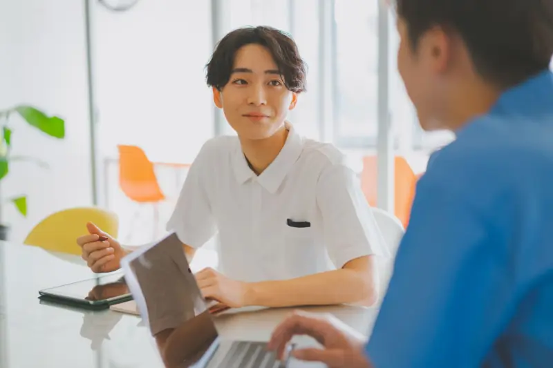 精神保健福祉士の男性