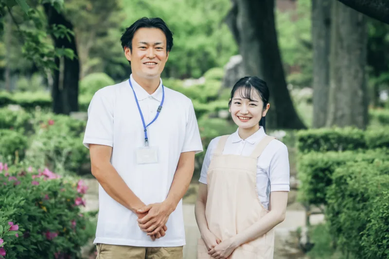 介護職の二人